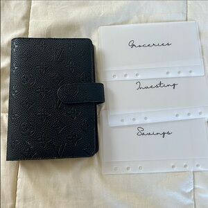 Louis Vuitton Budget Binder | Cash Stuffing Binder | Budgeting Binders | A6